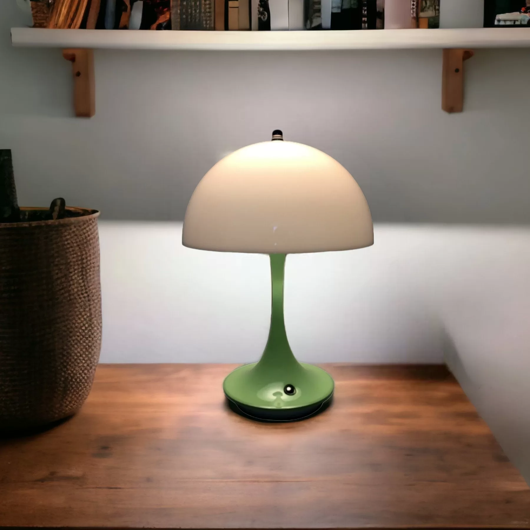 Lampe de table sans fil LED verte Lina