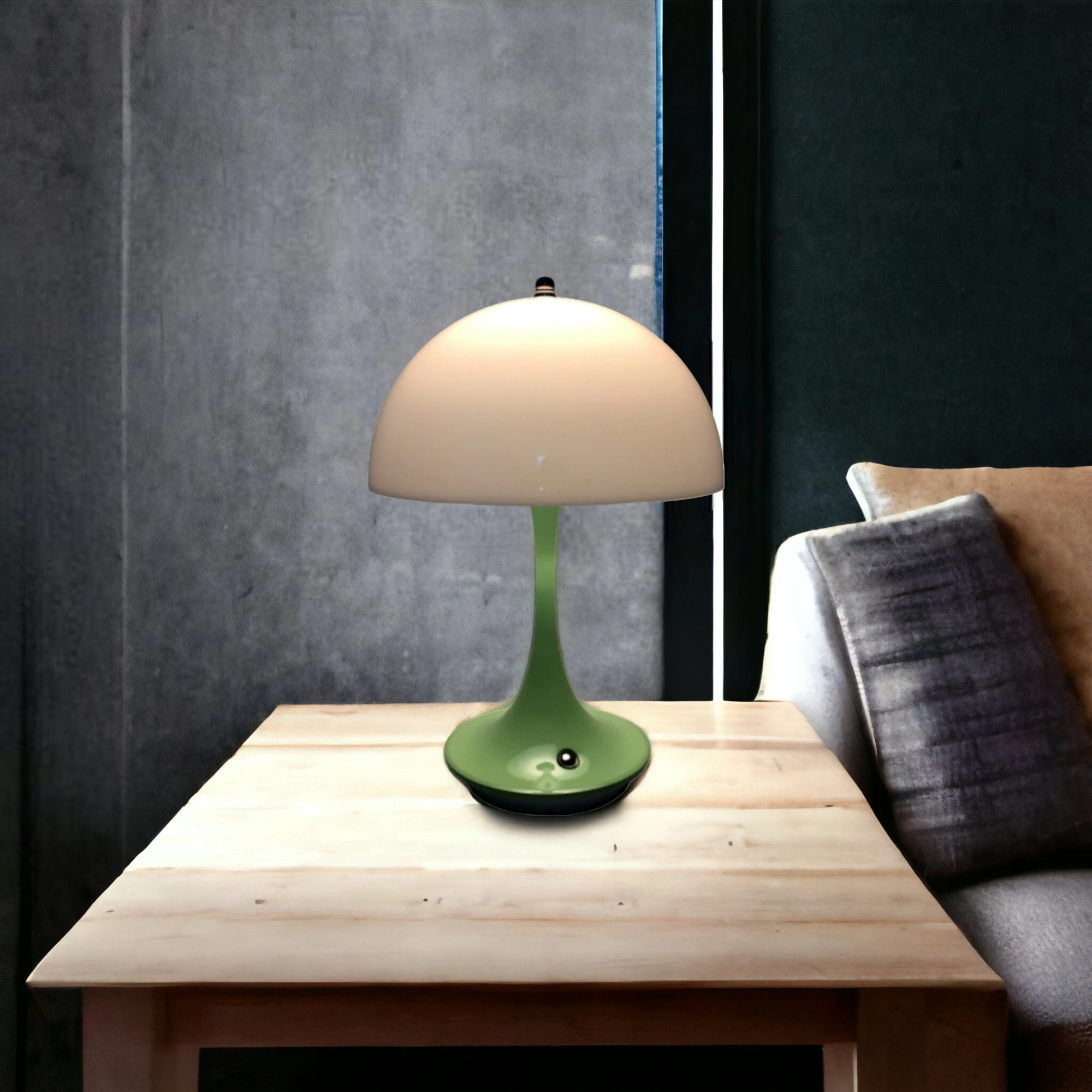 Lampe de table sans fil LED verte Lina
