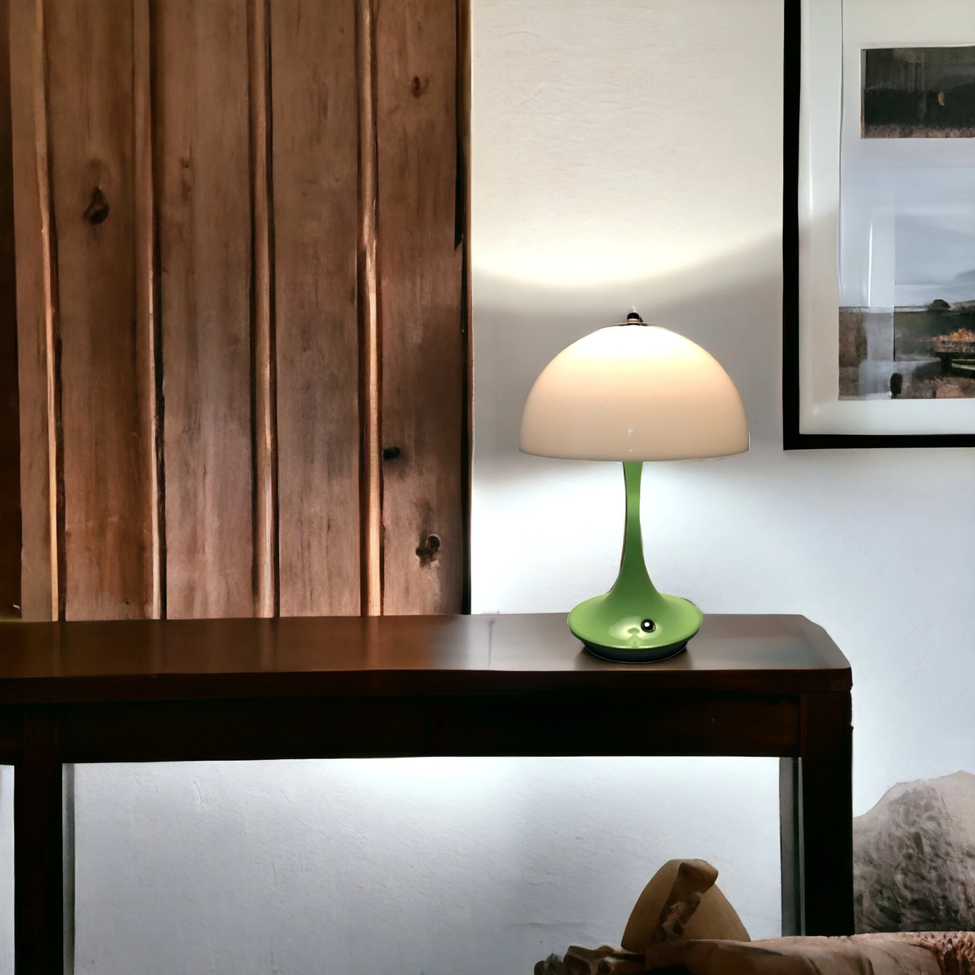 Lampe de table sans fil LED verte Lina